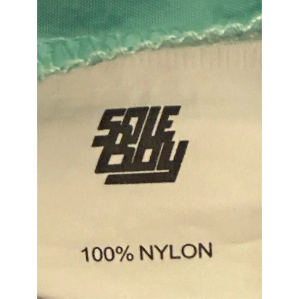 Men's SoleBoy Tie Dye Nylon Cargo Pants, Size M - Picture 7 of 7